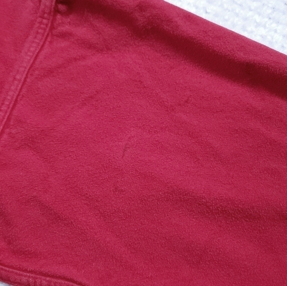 Woolrich Mens Heavy Cotton Red Button Down Shirt sz XL - Picture 7 of 8